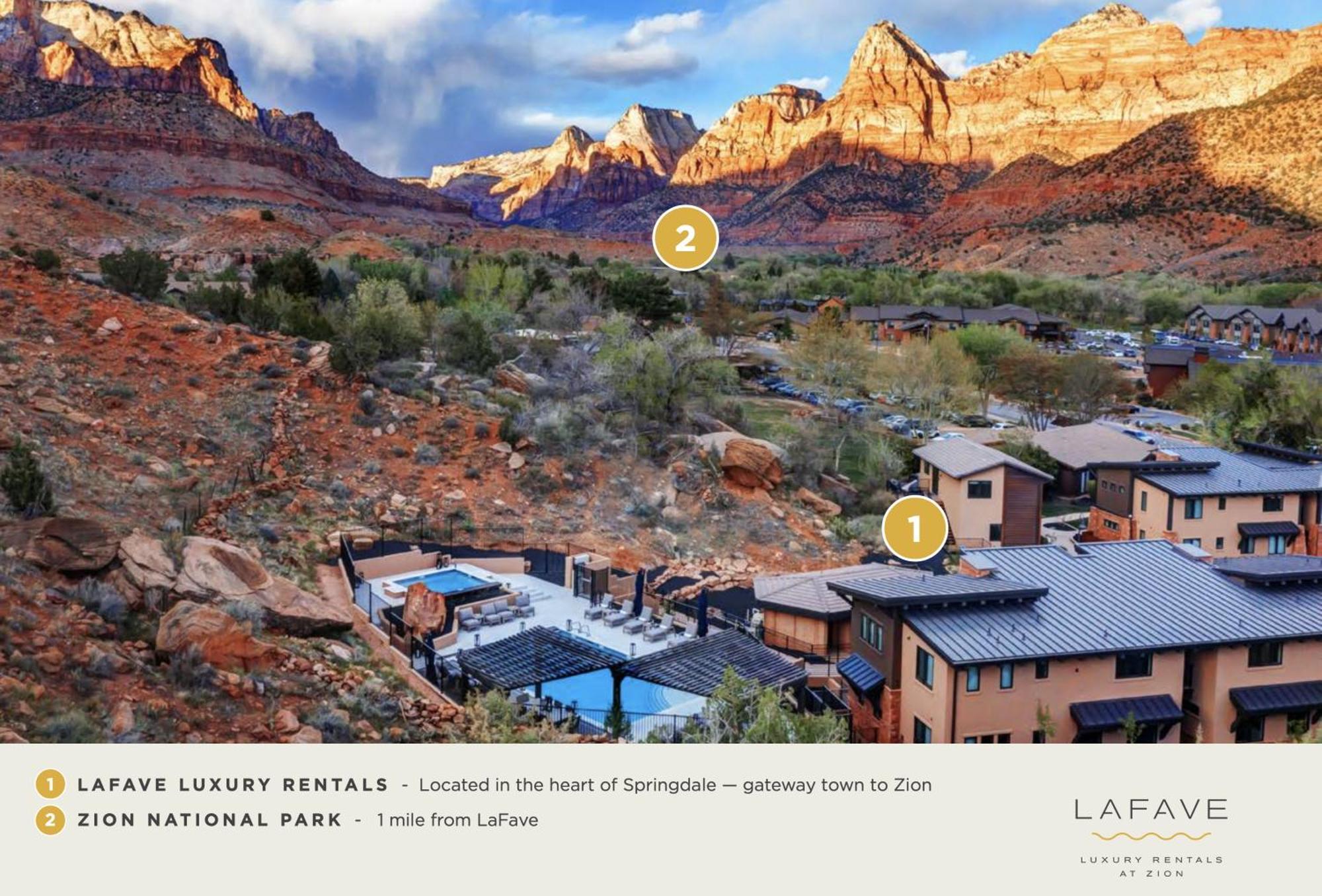 LaFave Luxury Rentals at Zion Springdale Extérieur photo